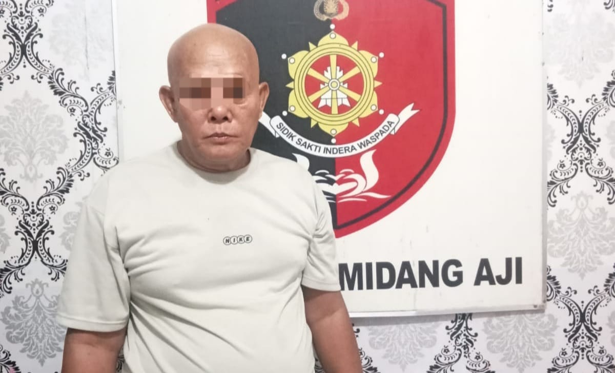 Pelaku diamankan polisi. Foto: istimewa