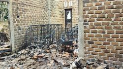 Diduga Rumah Kosong Jadi Tempat Penampungan BBM Ilegal Hangus Terbakar !!